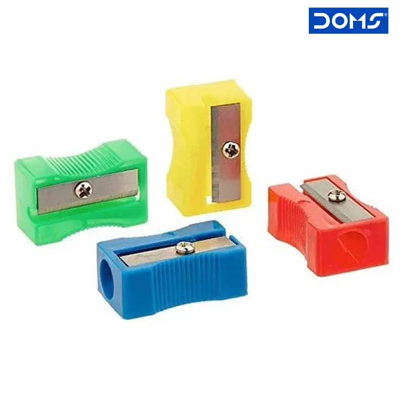 DOMS - Pencil Sharpeners Pack Of 6 Small Sharpeners 3 cm Long (8209)